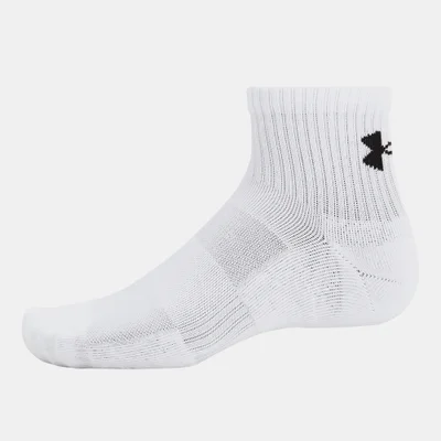 UNDER ARMOUR Training Cotton Quarter-Crew Socks (3 Pairs)